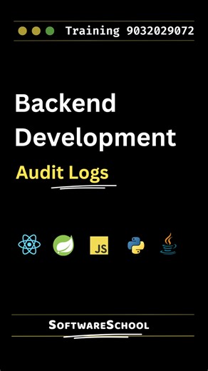 Importance of Audit Logs 🔥 Backend Interview Question | Real Project | Telugu