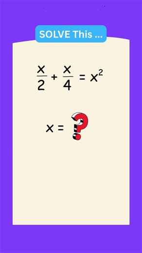 💡 Don’t Rush… Try This Algebra Problem!