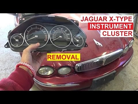 Jaguar X-TYPE Instrument Cluster Removal and Replacement Dash Gauges Replacement