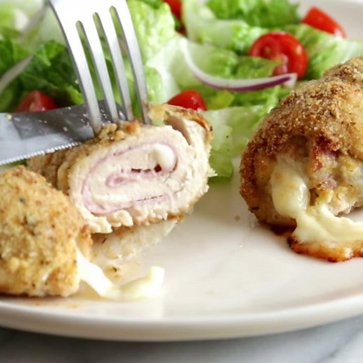 Baked Chicken Cordon Bleu Recipe
