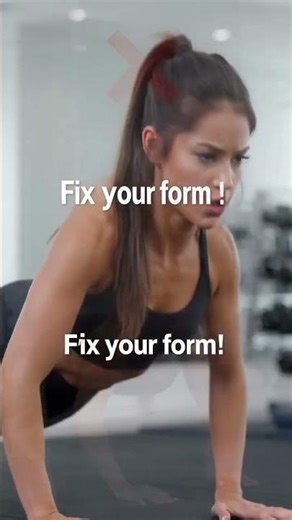 Stop Doing Push-Ups Wrong! ✅ Correct Form Explained” #FitnessTips #PushUps