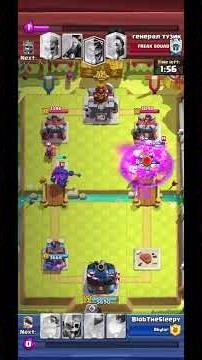 A REGULAR DRAW! NOT A TIE BREAKER DRAW!?#clashroyale