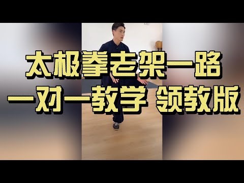 太极拳老架一路 · 一对一教学 领教版 ｜ 陈氏太极基础入门 (Chen Style Taijiquan Old Frame Routine One · One-on-One Teaching)