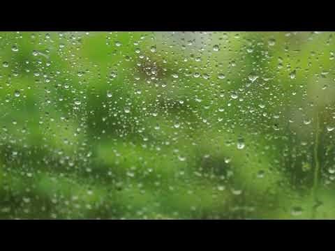 gentle rain sounds for sleeping 3 hours | Relaxing Rain on window | insomnia,meditation,study