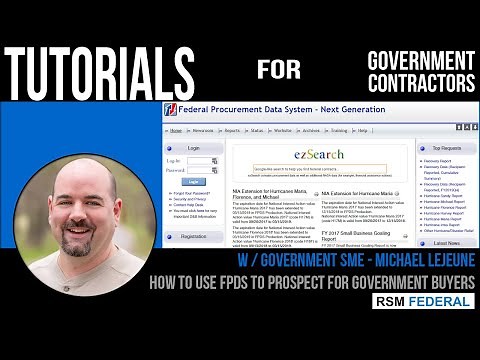 How to Use FPDS to Prospect for Your Ideal Government Customers