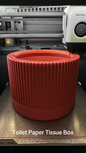 What do you think of this 3D printed toilet paper tissue box? It’s been super handy around our house! You can print it via my profile on MakerWorld: https://makerworld.com/en/models/2505524-japandi-toilet-paper-tissue-box #3dprinting #3dprint #3dprinted #tissue #tissuebox