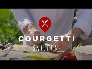 Courgetti snijden: 2 manieren