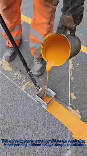 Road Line Repair Trick with Box｜Zero Equipment Hack