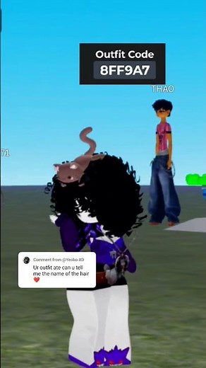 Outfit name and code for tyla fit Roblox on catalog avatar💃🏻😈#roblox #trend #tyla #ukiblox