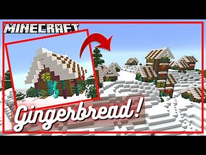 Make a Minecraft Simple Gingerbread House Tutorial