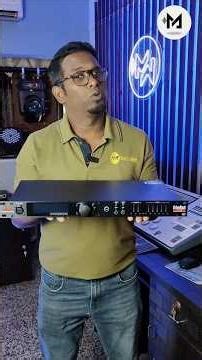 DBX DriveRack 360 Functions - Sound Engineering Academy In Tamilnadu