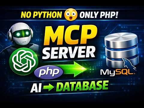How to Setup MCP Server with PHP | AI Access Database using MCP (Full Demo)
