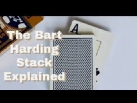 Bart Harding Deck Stack Explained For Beginners.