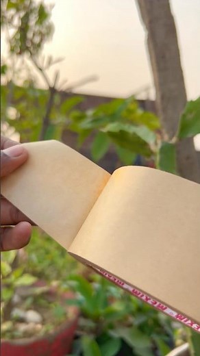 DIY Eco-Friendly Gift Wrapping ideas with Brown Paper and flowers🌸 #divinegarden98 #ecofriendly