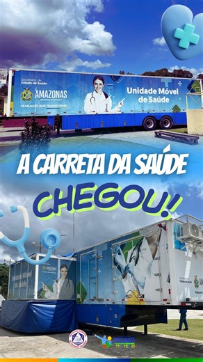 Prefeitura de Presidente Figueiredo on Instagram: "🚛🩺 A carreta da saúde já chegou em Presidente Figueiredo! A partir desta segunda, dia 12, começam os atendimentos gratuitos para homens e mulheres. É mais cuidado, mais prevenção e saúde chegando mais perto das pessoas. 📍 Praça da Juventude – Galo da Serra ⏰ A partir das 7h 📝 Inscrições com os ACS, nas Unidades Básicas de Saúde Uma parceria da Prefeitura e Governo do estado. #presidentefigueiredoamazonas #carretadasaúde #saúdepertodevocê #go