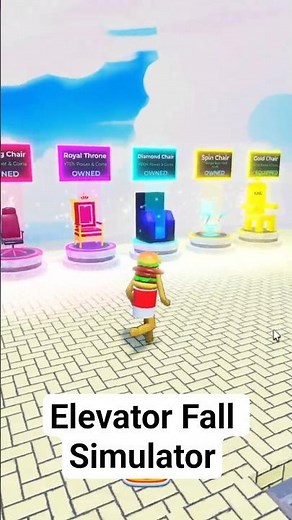 Roblox Elevator Fall Simulator 🚀💥 Epic Jetpack Fall from the Elevator!