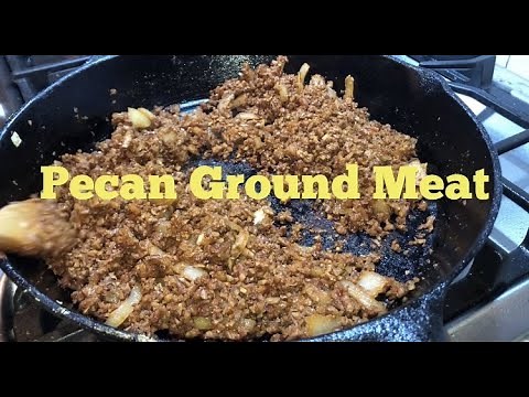 Pecan Ground Meat