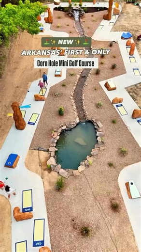 NEW ✨ CORNHOLE GOLF INFO ⛳️👇🏻🎯🏌️‍♂️ CORNHOLE GOLF is HERE IN ARKANSAS — and it’s changing the game! 📌 27 Beaverfork Rd, Conway, Arkansas! HOURS: 10am-10pm or whenever the party ends! GRAND OPENING is THIS SATURDAY AUGUST 30th!! — be one of the first to play the course everyone’s going to be alking Conway, Arkansas just became home to the first and ONLY Cornhole Golf course in the state — and only the second one in the entire world!! 📍Located at the new Beaverfork RV Resort (anyone can go p
