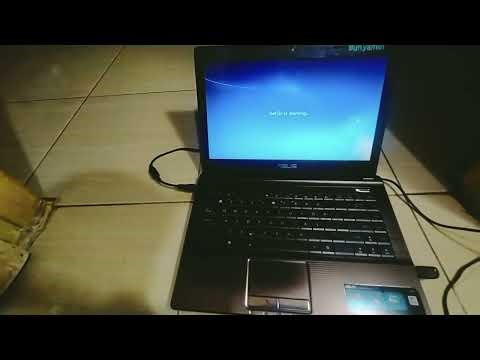 install ulang windows Laptop Asus K43U