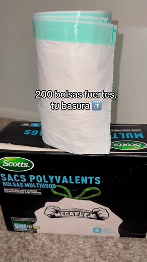 Compra 200 bolsas fuertes para tu basura y ahorra