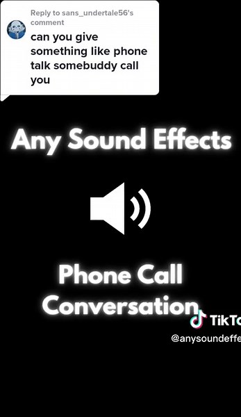Phone Call Conversation Sound Effects Compilation