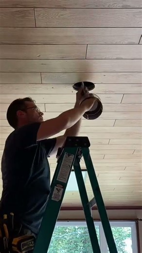 installation of flat panel LED lights over existing 6" recessed lights