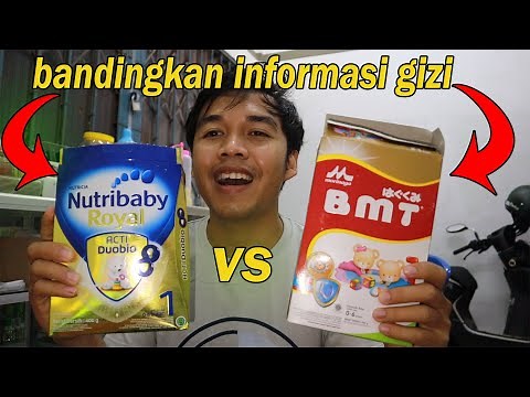 REVIEW SUSU FORMULA BAYI MORINAGA (BMT) VS NUTRIBABY ROYAL UNTUK USIA 0-6 BULAN