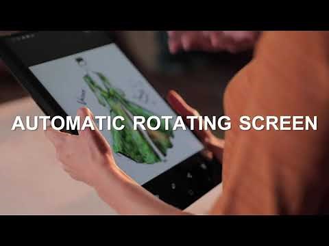 Sculptor: Auto-Rotating 4K Touchscreen Monitor