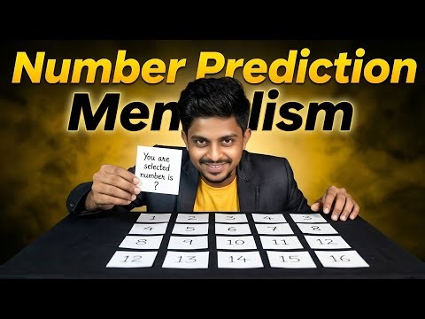 Double Prediction Number Mentalism 🔮 | Lesson 8 – Dual Location System