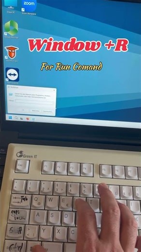 Shortcut Key For Run Comand || #computer #computerscience #ytshorts #foryou