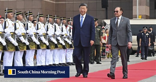 China’s Xi wraps up Malaysia visit with jet, chip deals before heading to Cambodia