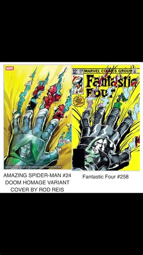 Marvel just dropped 21 Doctor Doom homage covers and they are INSANE 🔥👑 From classic throwbacks to legendary Marvel moments, Doom is rewriting history one cover at a time. Victor Von Doom doesn’t follow trends… he IS the trend. Which homage is the best one?? #DoctorDoom #MarvelComics #avengersdoomsday #comictok #comicbooks