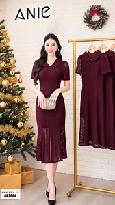 Đỏ quyến rũ tôn dáng nuột nà với form body cùng chất liệu đàn hồi ạ🥰🥰🎄 #AN2604 | ANIE