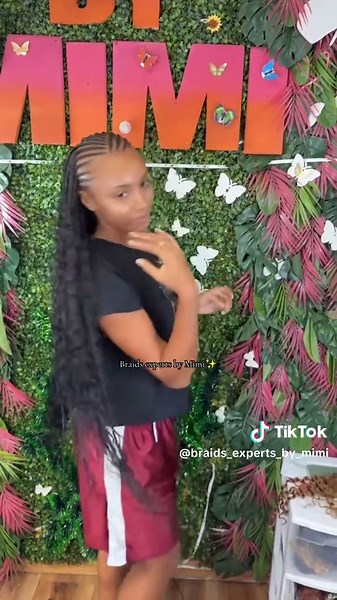 Fall hairstyle 💕🤏🏾✨#braidsexpertsbymimi #bronxnewyork #africanhairbraiding