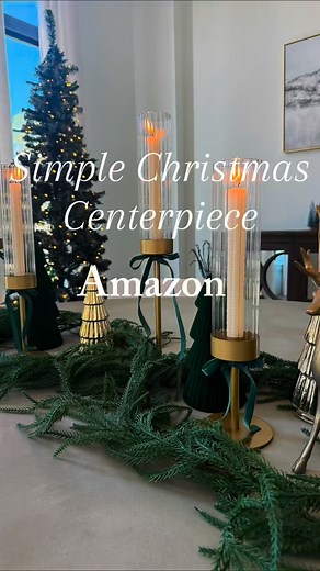 Creating effortless holiday glam with the simplest Christmas centerpiece ✨ All Amazon finds and totally beginner-friendly… because decor shouldn’t be complicated to look beautiful. Follow us @the_sorellecollective and then comment “Centerpiece” for the direct links! #AmazonFinds #HolidayHomeDecor #ChristmasCenterpiece #AmazonHome #TableDecor #HolidayAesthetic #FestiveVibes #AmazonMustHaves #amazonaffiliate | The Sorelle Collective