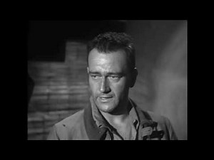 John Wayne, the Memorial Service Scene in the 1945 Film "They Were Expendable" Directed by John Ford