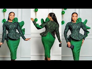 How to make a FLOUNCE Detail on a Long Sleeve Dress