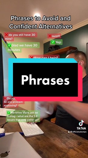 How you say things makes a difference #sales #salesphrases #salestips