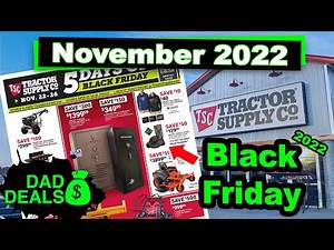 Tractor Supply Black Friday 2022 Sale | Dad Deals