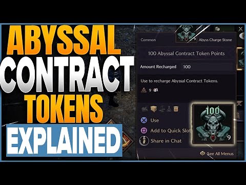 Abyssal Contracts & Tokens Explained | Where To Get | How To Use | Throne & Liberty