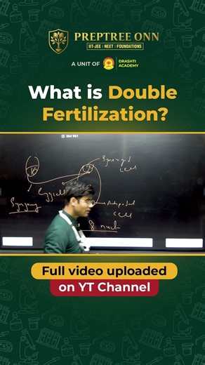 Double Fertilization Explained in the Simplest Way | NEET Preparation | Biology