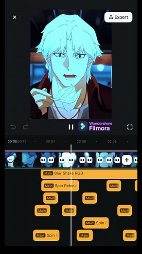 If this video got 1k likes i will upload the tutorial !!! #filmora #fmcc #tutorial #anime #gojo