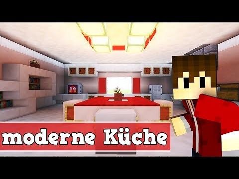 Wie baut man eine moderne Küche in Minecraft | Minecraft Küche bauen deutsch