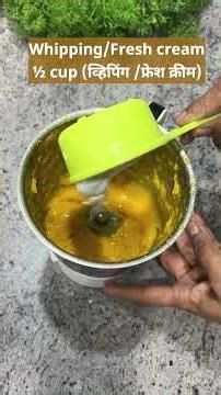 Ice cream without freezer, without making ice | Ready in 10 minutes 😳#shorts #youtubeshorts #mang...