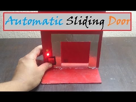 How to make Automatic Sliding Door/ Easy Tutorial