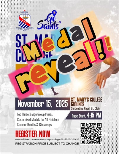 115 reactions · 26 shares | ST MARYS COLLEGE (CIC) 5K 2025 MEDAL...