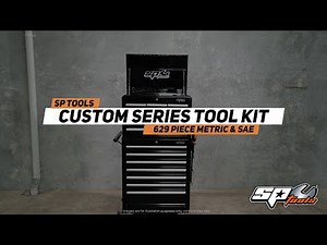 SP TOOLS | SP50165X - CUSTOM SERIES TOOL KIT - 629PC METRIC/SAE