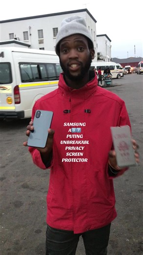Samsung A07 Unbreakable Privacy Screen Protector Installation