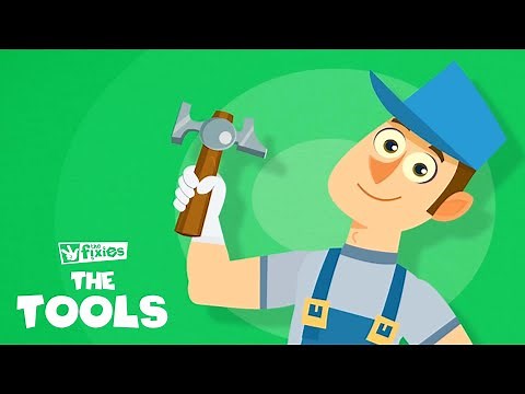 The right tool for the job! | The Fixies | Cartoons for Kids