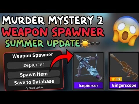 [😱] NEW RELEASE!! Weapon Spawner Murder Mystery 2 🌹 Script | KEYLESS | APRIL 2026